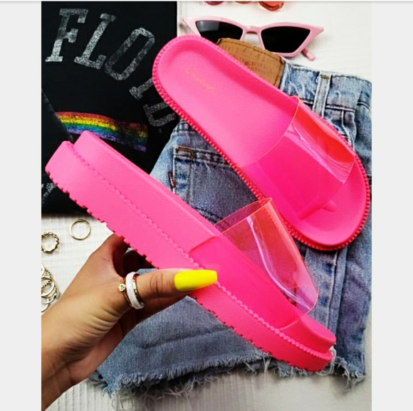 Make it Neon collection// neon pink slide - Picture 2 of 4